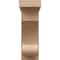 Ekena Millwork 6"W x 12"D x 18"H Classic Alma Rough Cedar Woodgrain TimberThane Corbel, Primed Tan CORUR06X12X18ALMRCPR - alternate 5